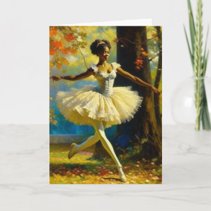 Sanfte Flüsternde Ballerina Karte