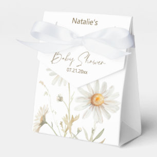 Sanfte Gänseblümchen-Blüten Florale Babyparty für Geschenkschachtel