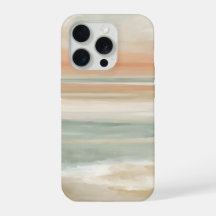 Sanfte Gezeiten-Horizont – Abstrakte Küsten-Pastel