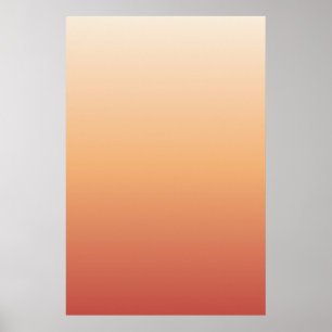 Sanfte Gradient-Minimalist-Wandkunst Poster