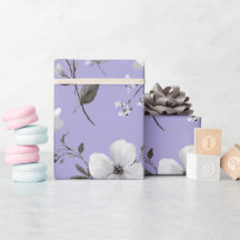 Sanfte Lavendelblüten Weiße Blumengestaltung