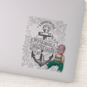 Sanfte Meere - Geübte Bobbies - Aufkleber