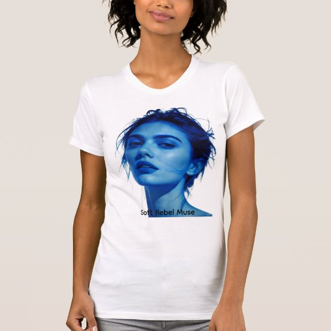 Sanfte Rebellen-Muse T-Shirt (Vorderseite)