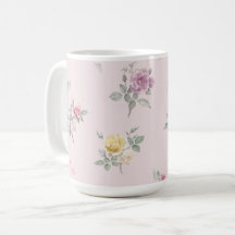 Sanfte rosa Rosen-Aquarell-Blumen