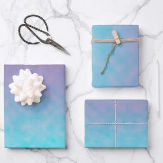 Sanfte Statik zwischen den Sternen Geschenkpapier Set