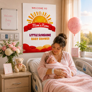 Sanfte Visualisierung eines Sonnenaufgangs für das Poster