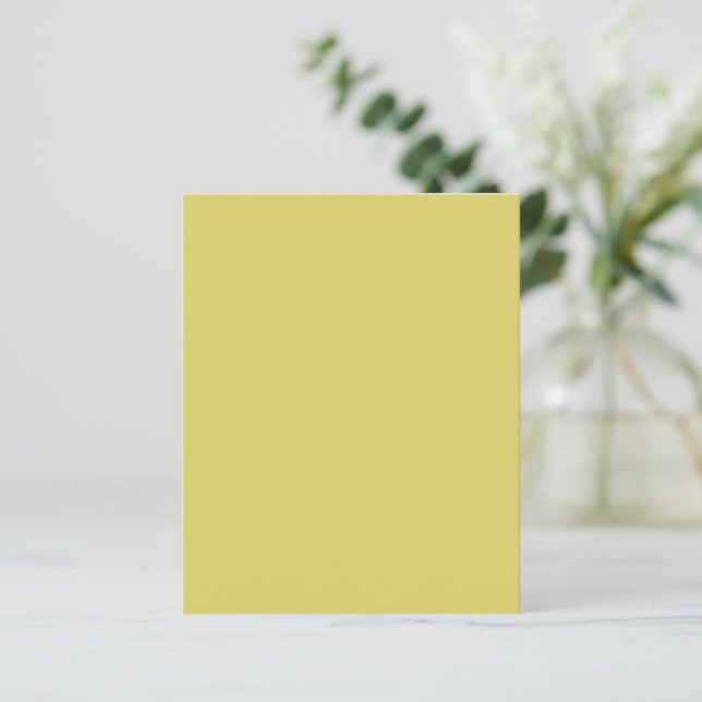 Sanfte warme gelbe Papierbögen (Stehend Vorderseite)
