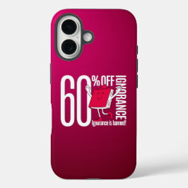 Sanfte Wasserfarbe Whimsical Anti-Unwissenheit  iPhone 16 Hülle