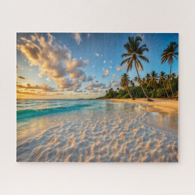 Sanfte Wellen Puzzle (Horizontal)