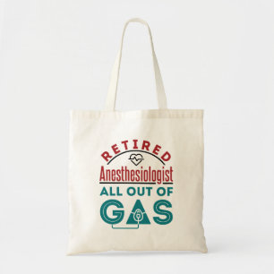 Sanfter Anästhesiologe ganz außer Gas Tragetasche