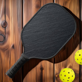 Sanfter dunkler Granitstein Pickleball Schläger