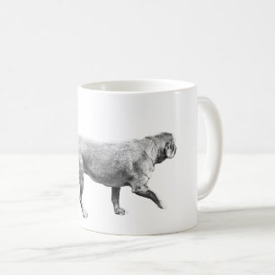 sanfter Frostschritt Kaffeetasse
