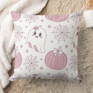 Sanfter Goth-Pastell-Halloween-Muster Kissen