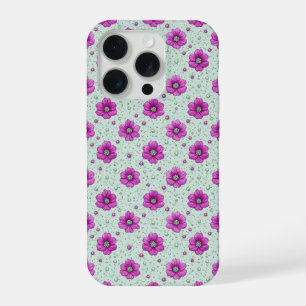 Sanfter Rosa Blütenregen ✨ Floraler Tropfen Elegan iPhone 15 Pro Hülle