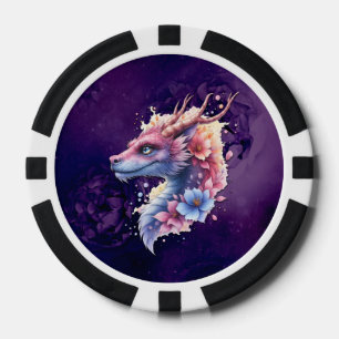 Sanfter Wächterdrache.  Pokerchips