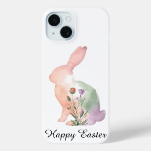 Sanfter Wasserfarb-Osterhase Case-Mate iPhone Hülle