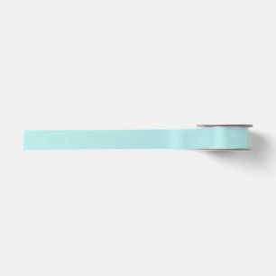 Sanftes Aqua Satinband