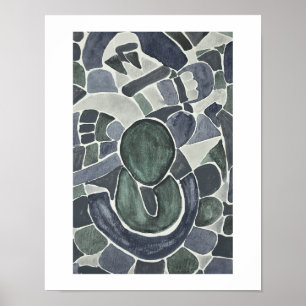 Sanftes Auftrieb-Kunstprint Poster