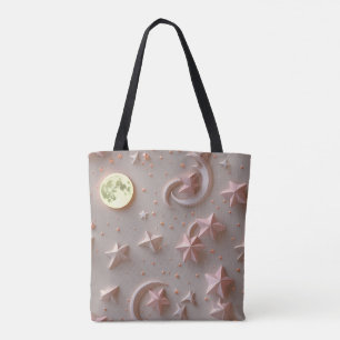 Sanftes Beige-Rosa-Mond-Neutral-Ästhetik