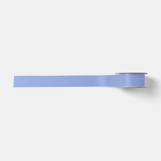 Sanftes Blau  Satinband (Vorderseite)