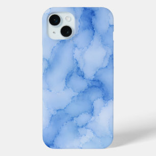 Sanftes blaues Wasserfarben-Abstrakt Case-Mate iPhone Hülle