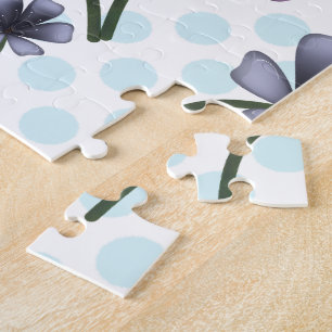 Sanftes Cottagecore-Blumenmuster   Pastell-Ästheti Puzzle