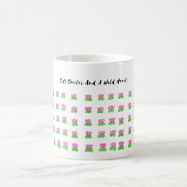 sanftes Lächeln mit einem wilden Herzen Kaffeetasse