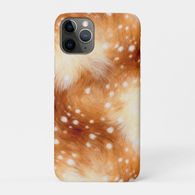Sanftes Rehpelz-Wald-Idyll Case-Mate iPhone Hülle (Rückseite)