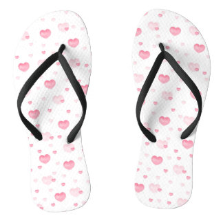 Sanftes Romantisches Minimal Design Flip Flops