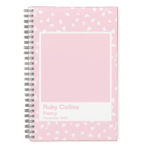 Sanftes Rosa Florales Minimal Ditsy