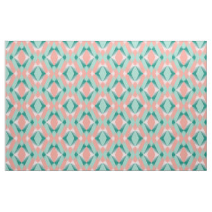 Sanftes Rosa Pfirsich Bernstein Yucca und Arbor Gr Stoff