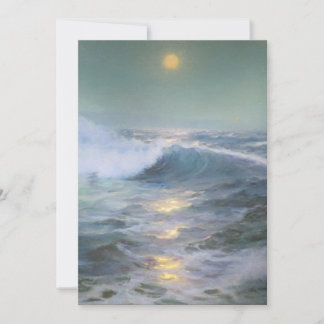 Sanftes Sonnenuntergangsgemälde Einladung