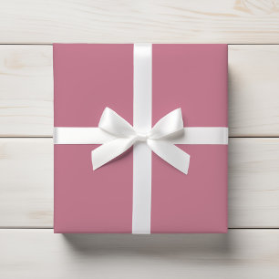 Sanftes Staubrosé-Mauve-Rosa-Einfarbig Geschenkpapier