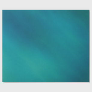 Sanftes Türkis Minimalistisches Elegantes Farbdesi Geschenkpapier