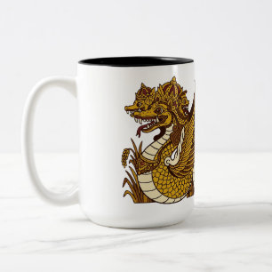 Sang Hyang Antaboga Zweifarbige Tasse