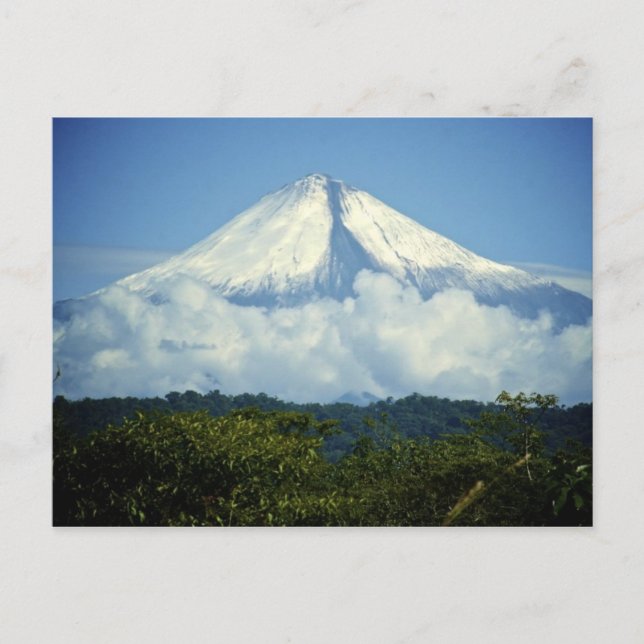 Sangay Volcano Postkarte (Vorderseite)