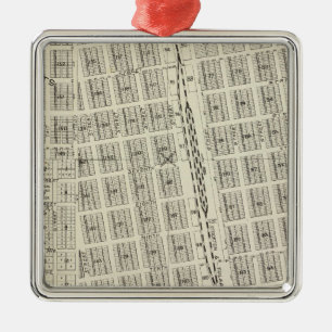 Sanger, Kalifornien 2 Silbernes Ornament