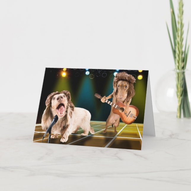 Sänger Karte (Vorderseite)