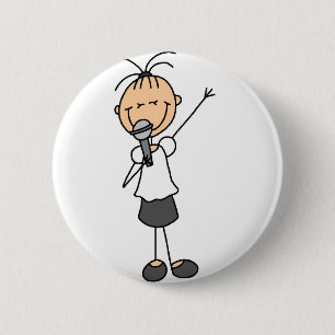 Sänger-Knopf Button