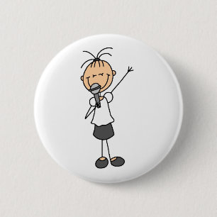 Sänger Knopf Button