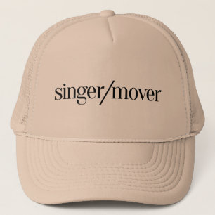 Sänger/Mover-Baseballhut Truckerkappe