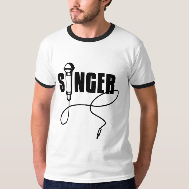 Sänger T-Shirt (Vorderseite)