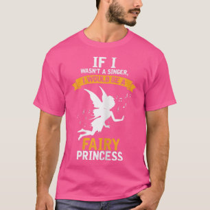 Sängerin Feenprinzessin Karaoke-Musik Musikerin T-Shirt