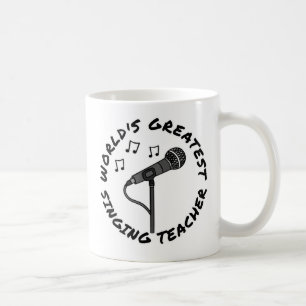 Sängerin Funny, der weltweit größte Sängerin Kaffeetasse