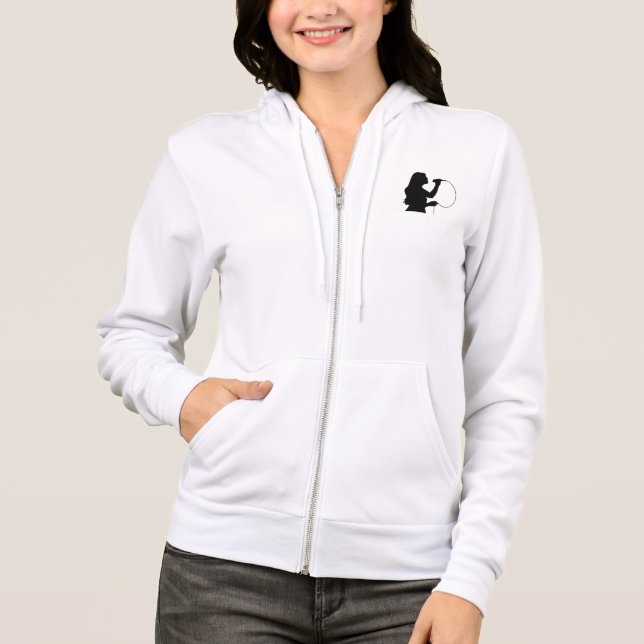 Sängerin Hoodie (Vorderseite)