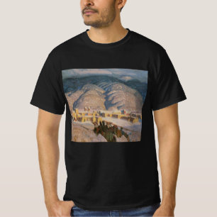 Sangre de Cristo Mountains von Blumenschein T-Shirt