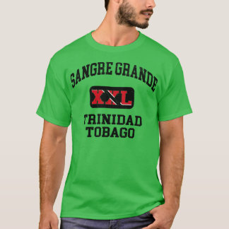 Sangre Grande Trinidad und Tobago XXL Athletic des T-Shirt