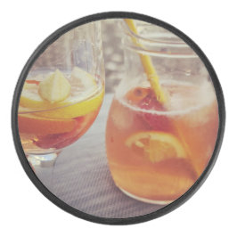 Sangria and Sunshine Eishockey Puck