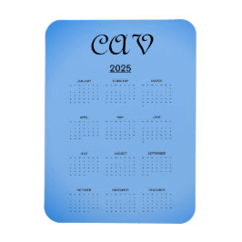 Sangria Cornflower Blue Magnet