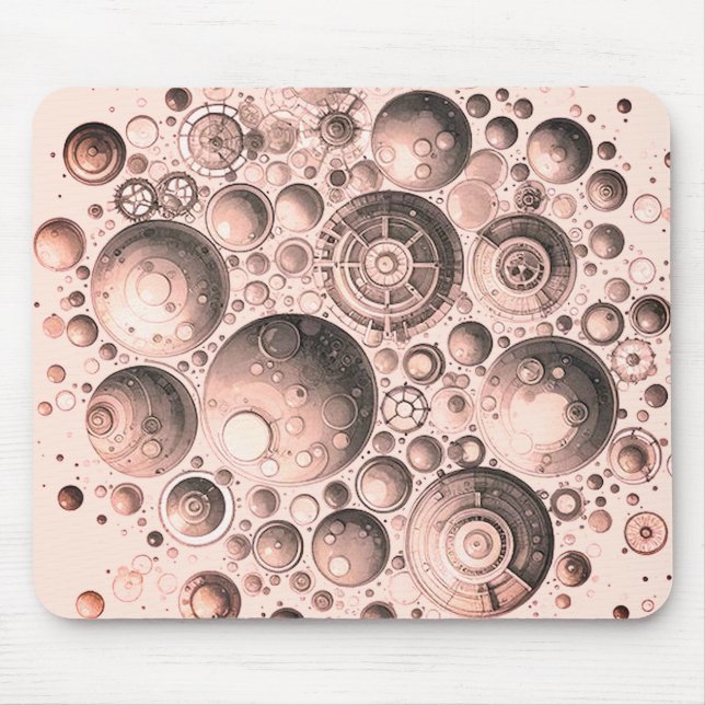Sangria Steampunk Mousepad (Vorne)
